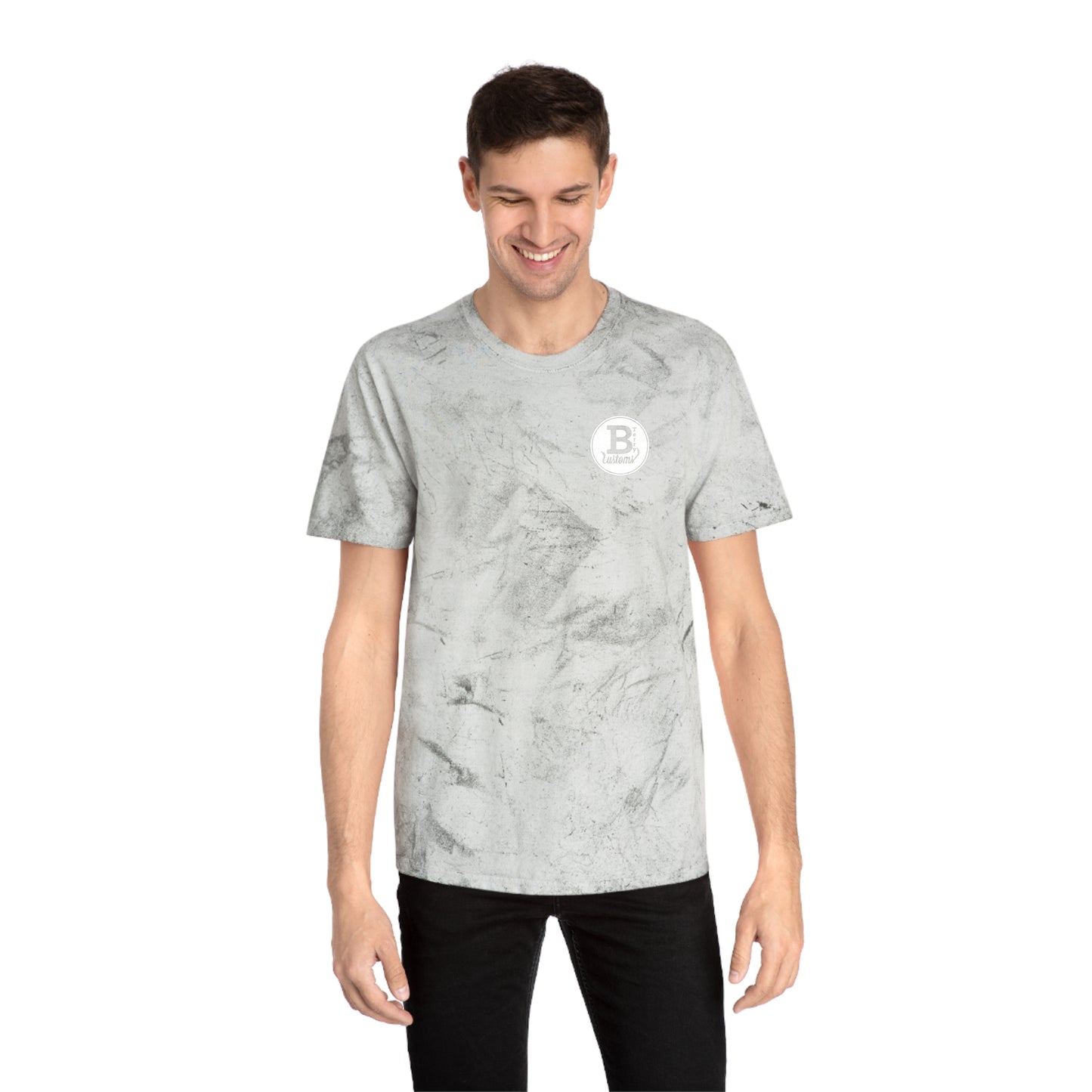BTerry Comfort Colors T-Shirt - White Logo / Color Blast