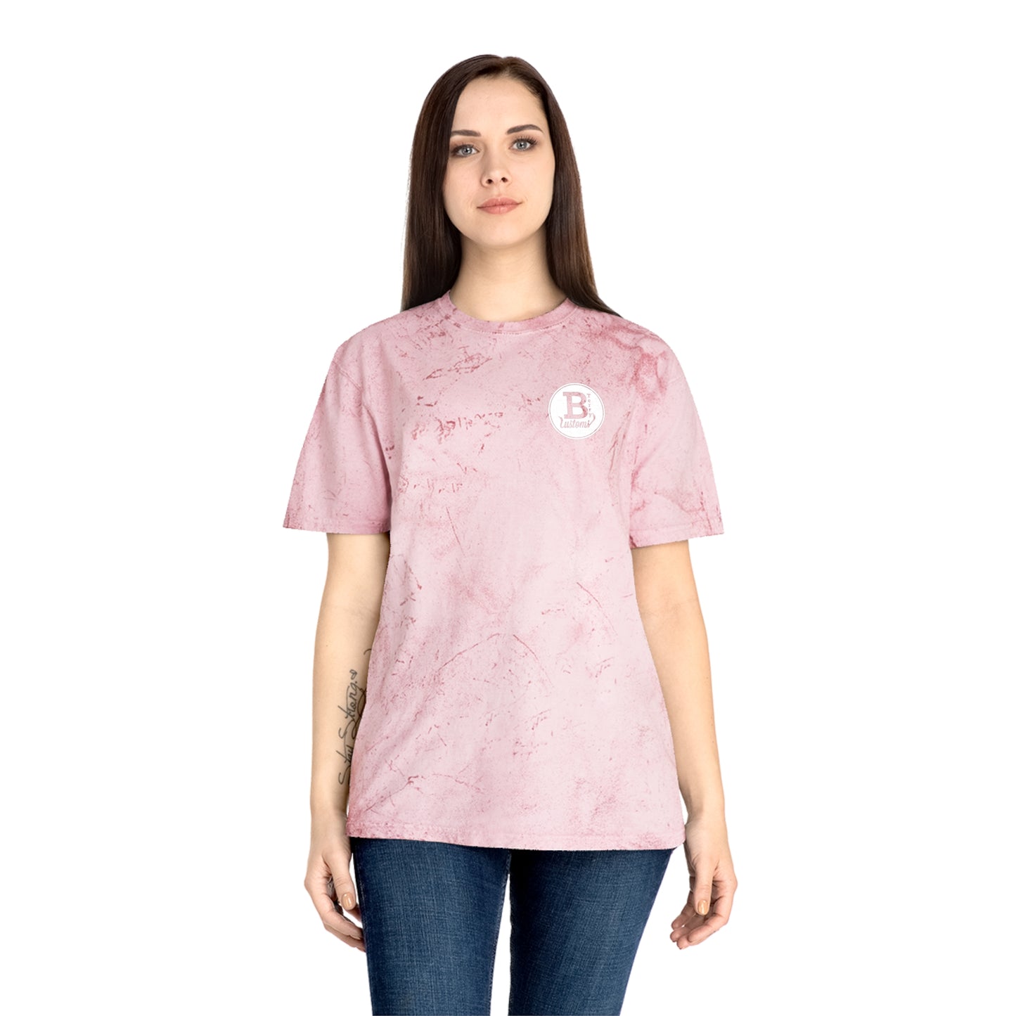 BTerry Comfort Colors T-Shirt - White Logo / Color Blast