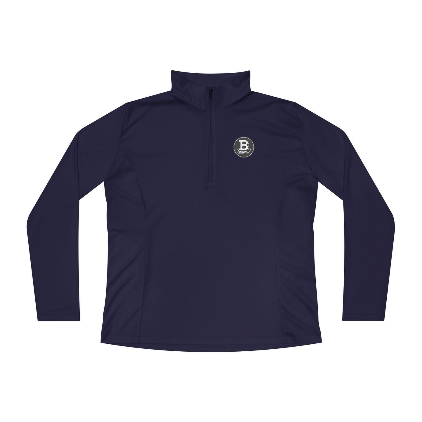 Ladies BTerry Quarter Zip - OG Logo