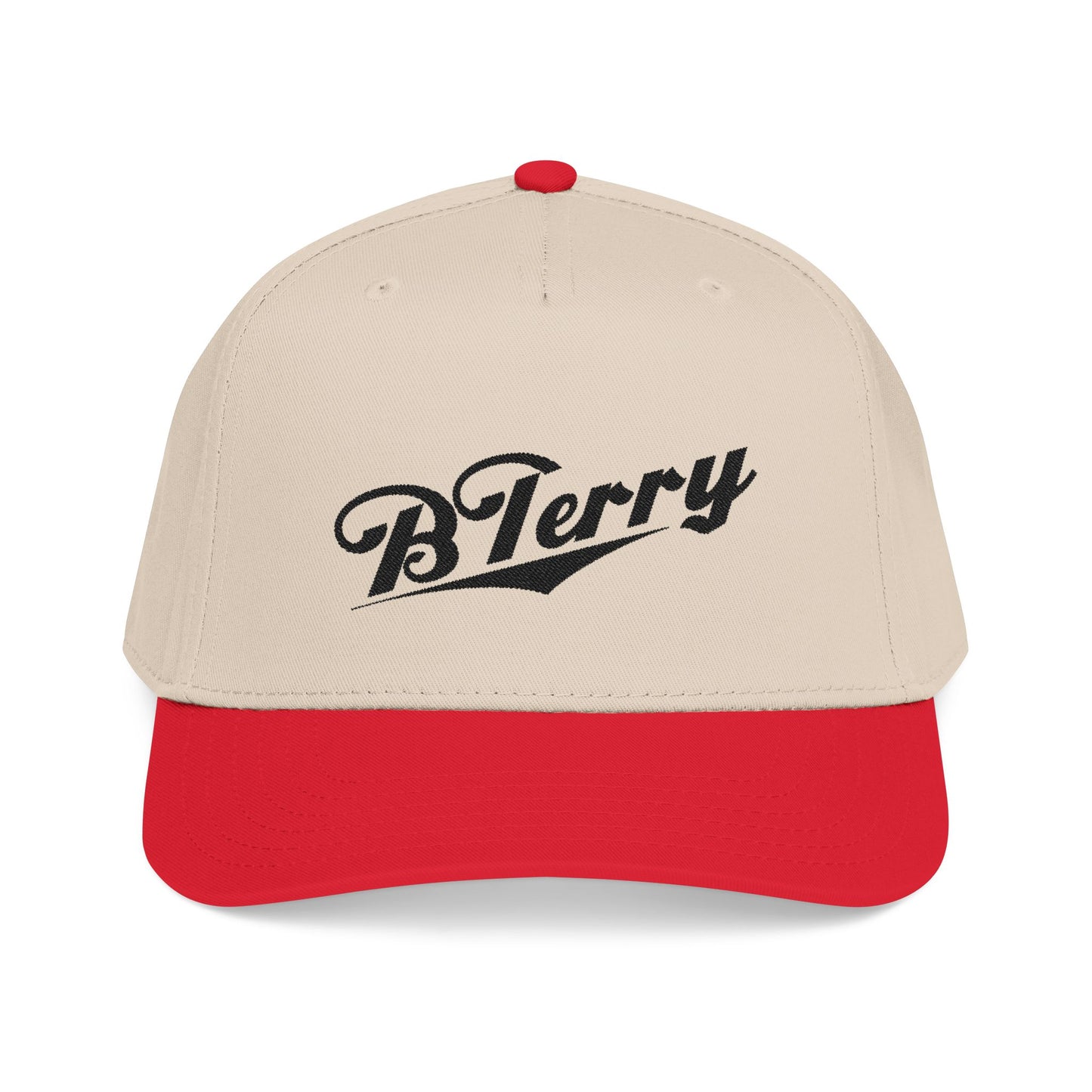 BTerry Baseball Logo Mid Profile Hat