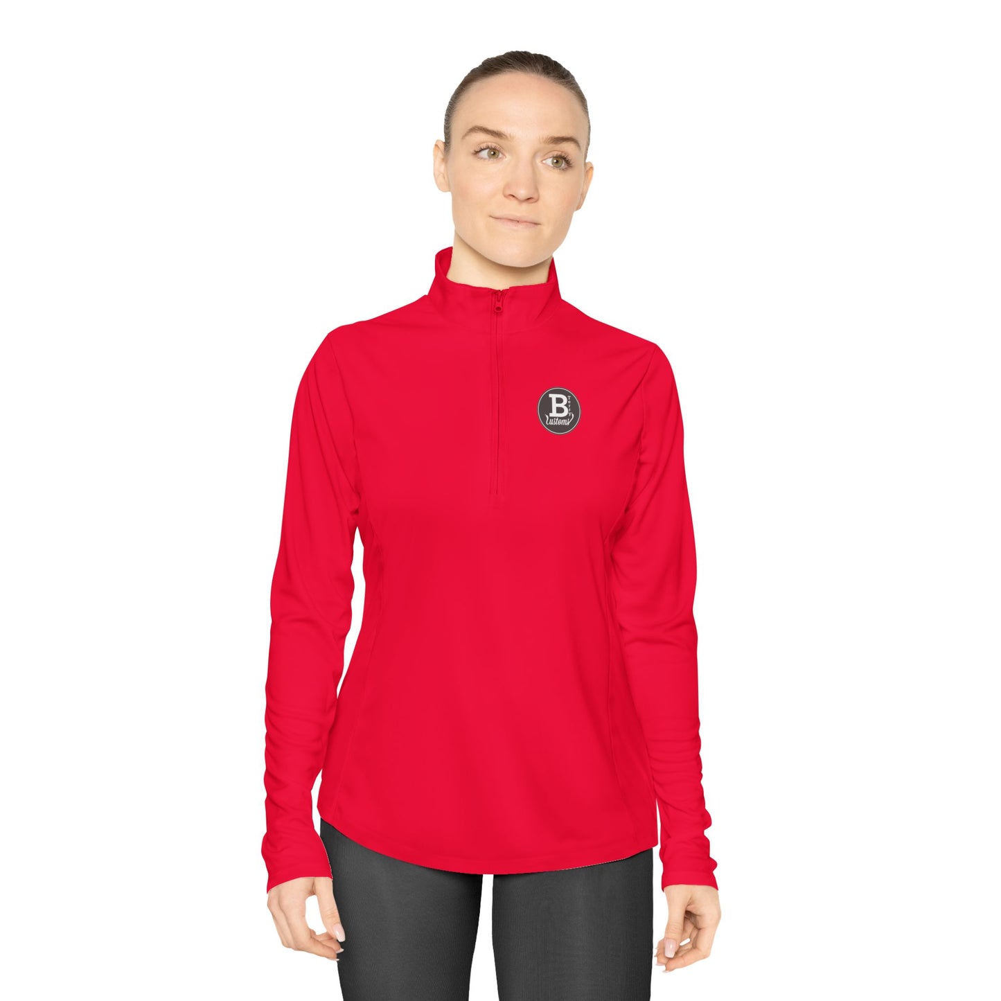 Ladies BTerry Quarter Zip - OG Logo