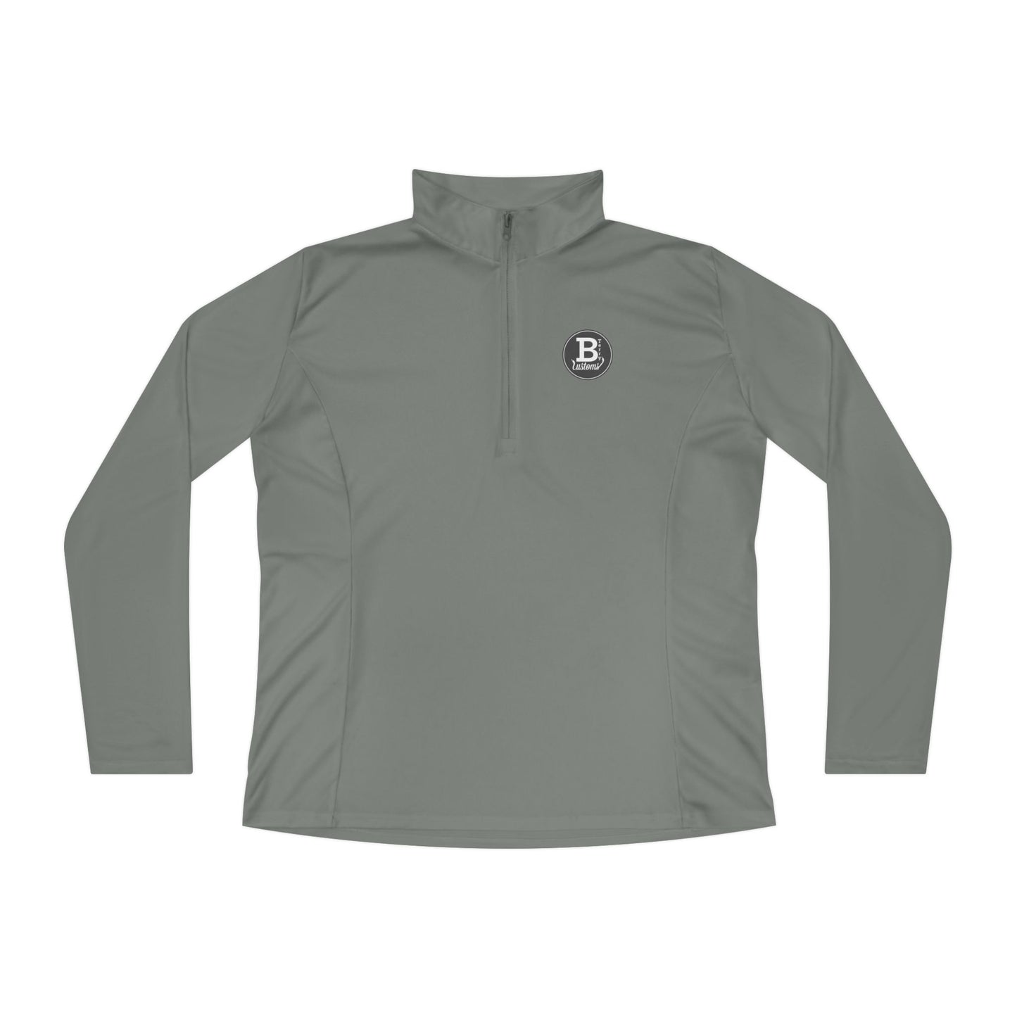 Ladies BTerry Quarter Zip - OG Logo