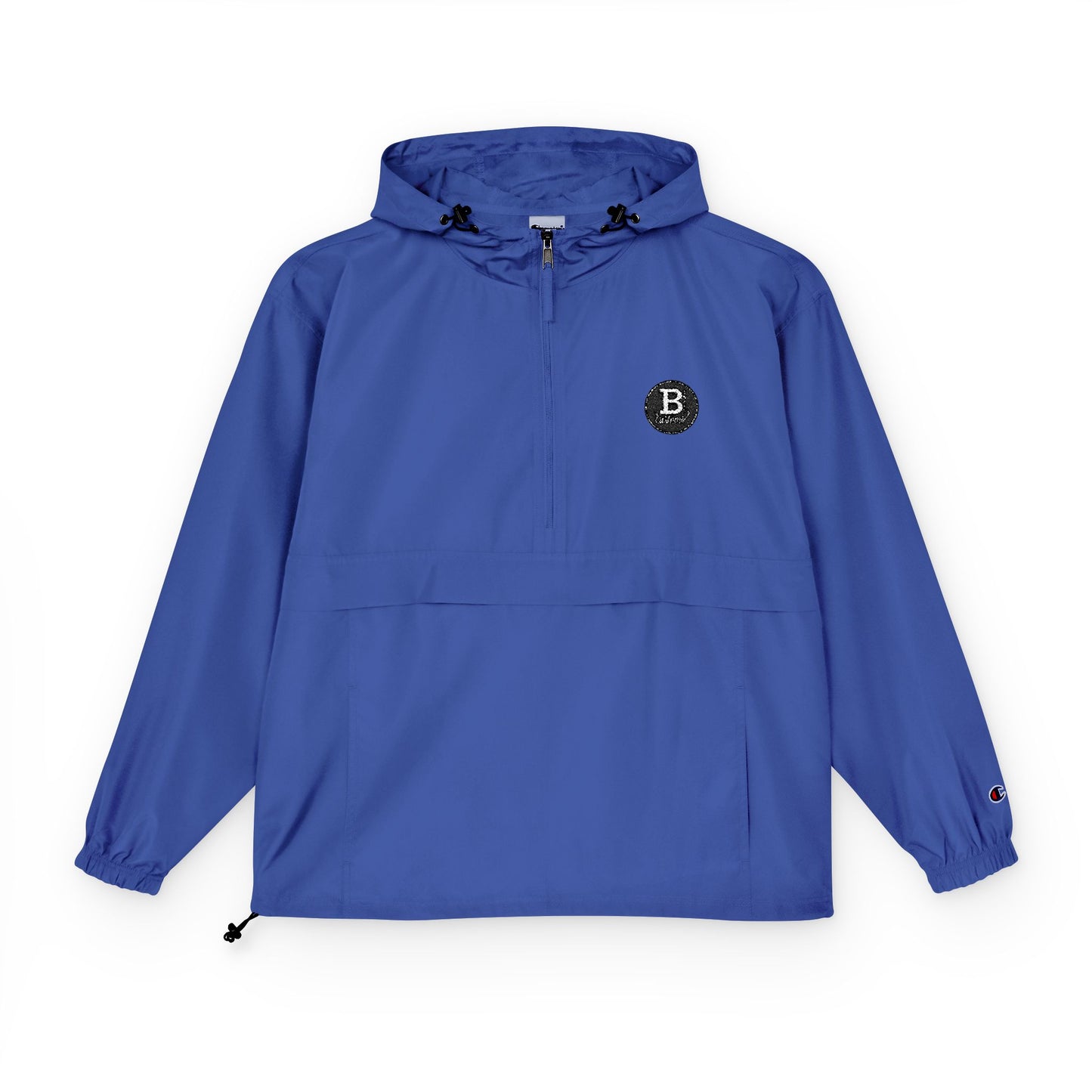 BTerry Champion Packable Anorak Jacket - Embroidered OG Logo