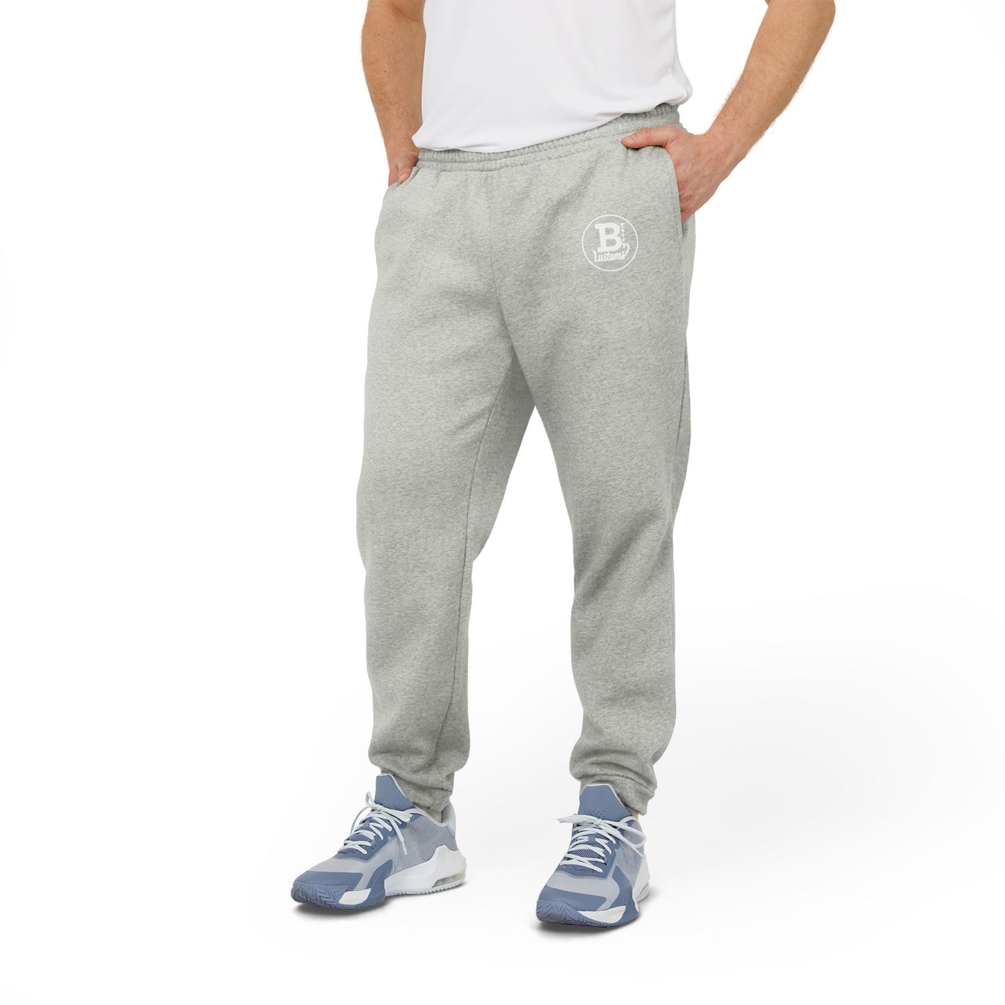 BTerry Adidas Fleece Jogger - White Logo
