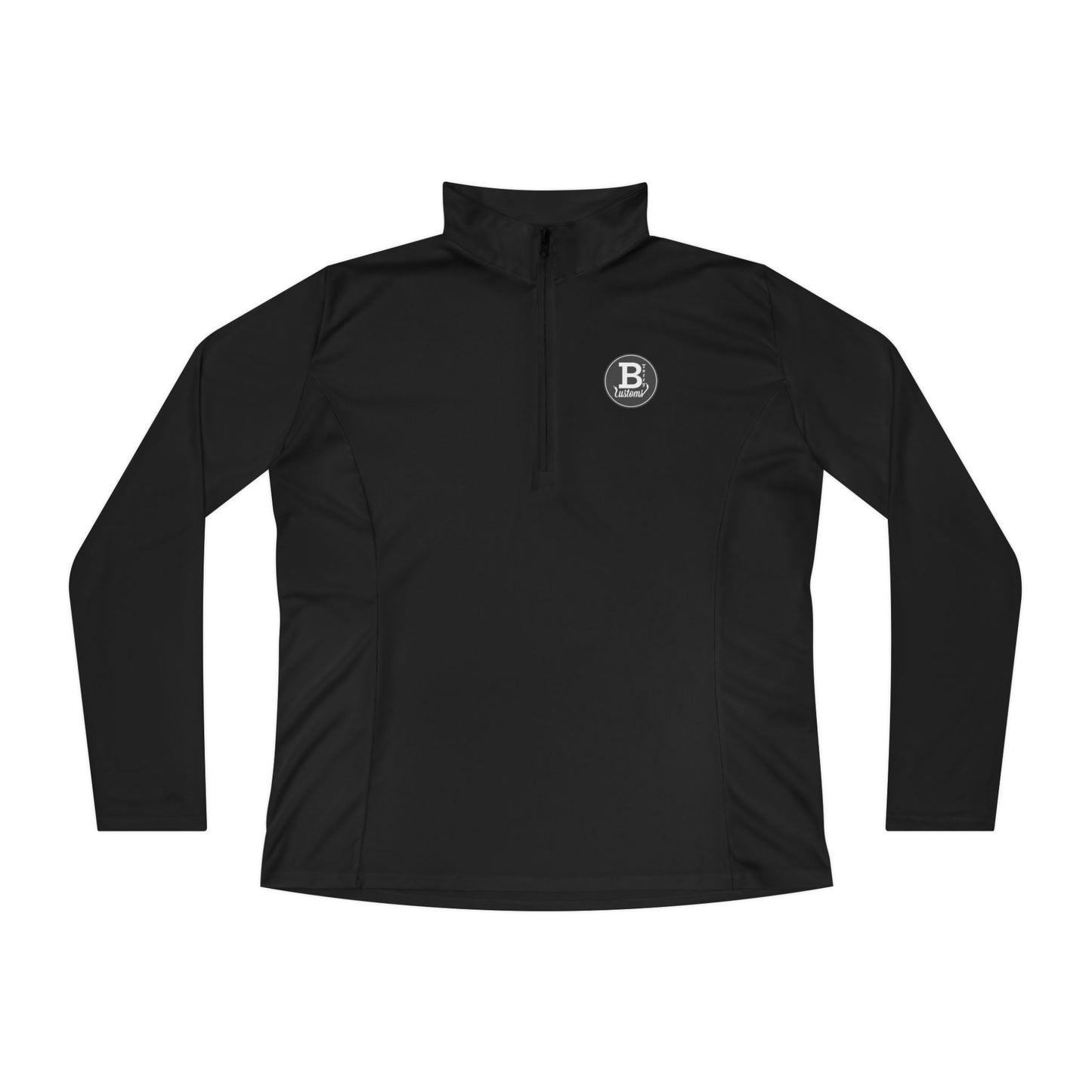 Ladies BTerry Quarter Zip - OG Logo
