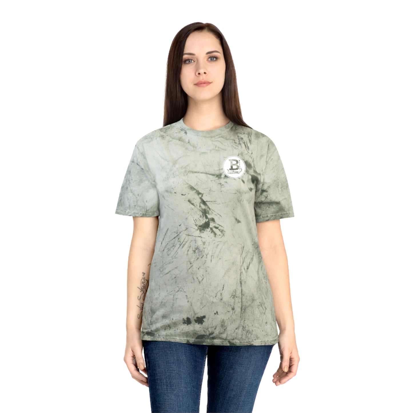 BTerry Comfort Colors T-Shirt - White Logo / Color Blast