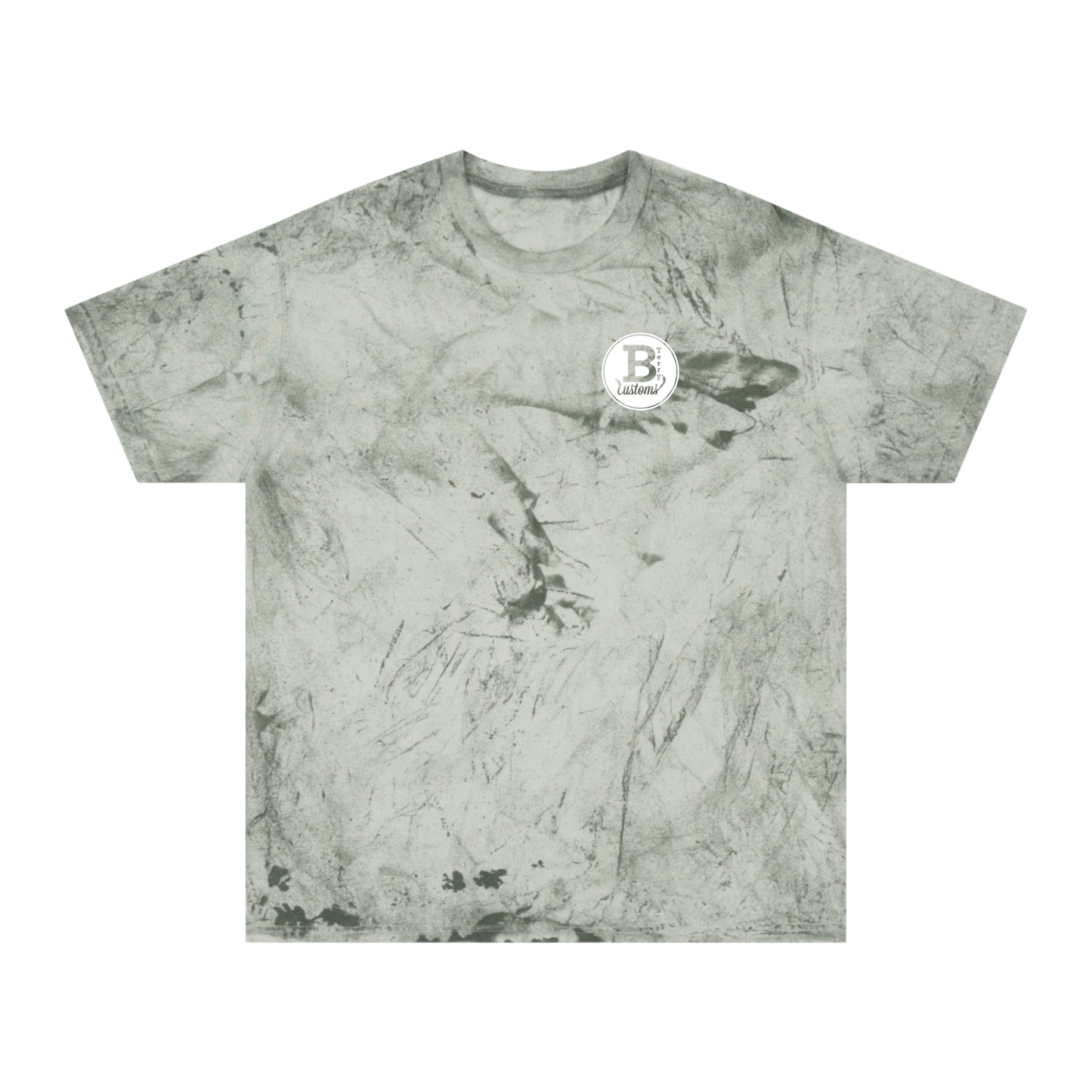 BTerry Comfort Colors T-Shirt - White Logo / Color Blast