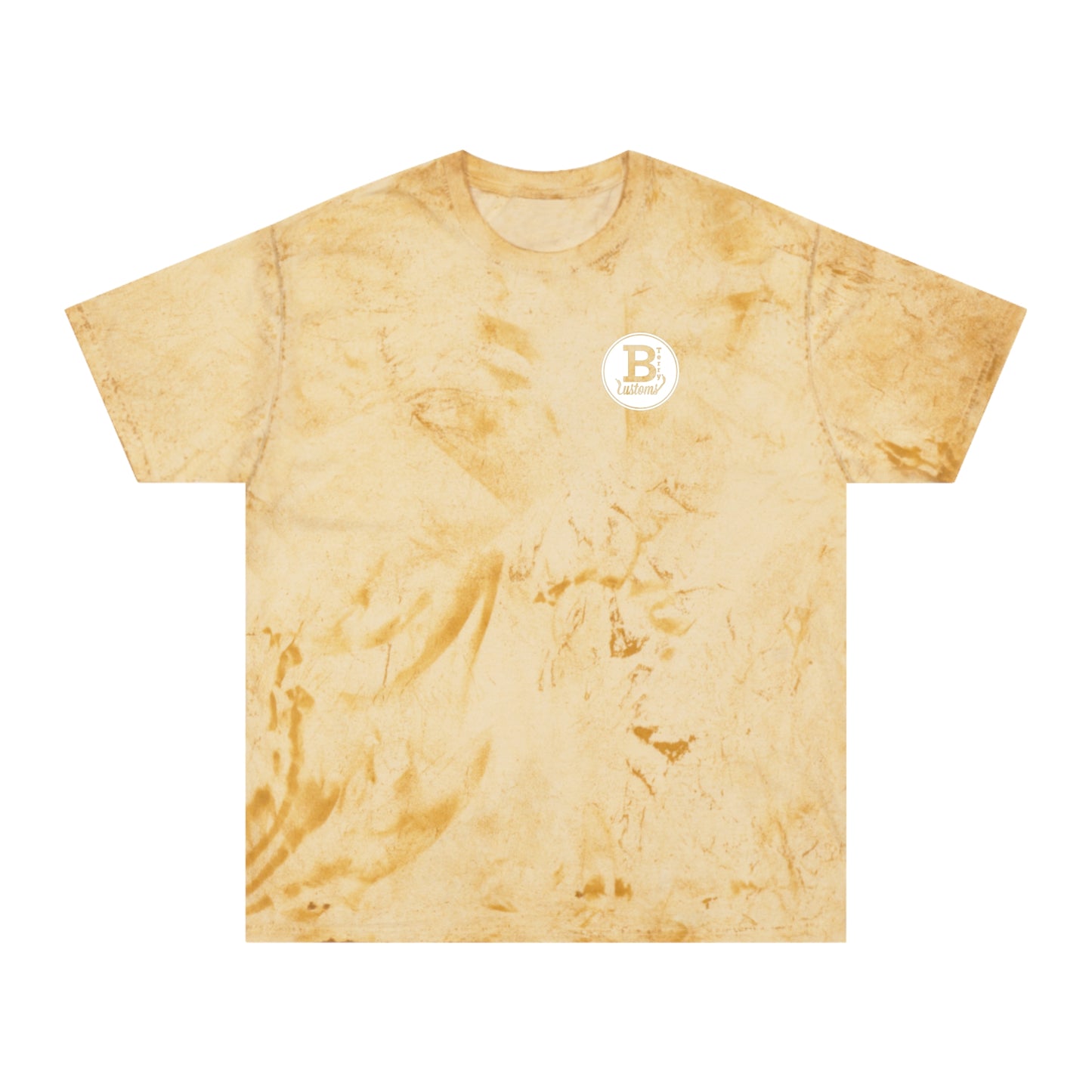 BTerry Comfort Colors T-Shirt - White Logo / Color Blast