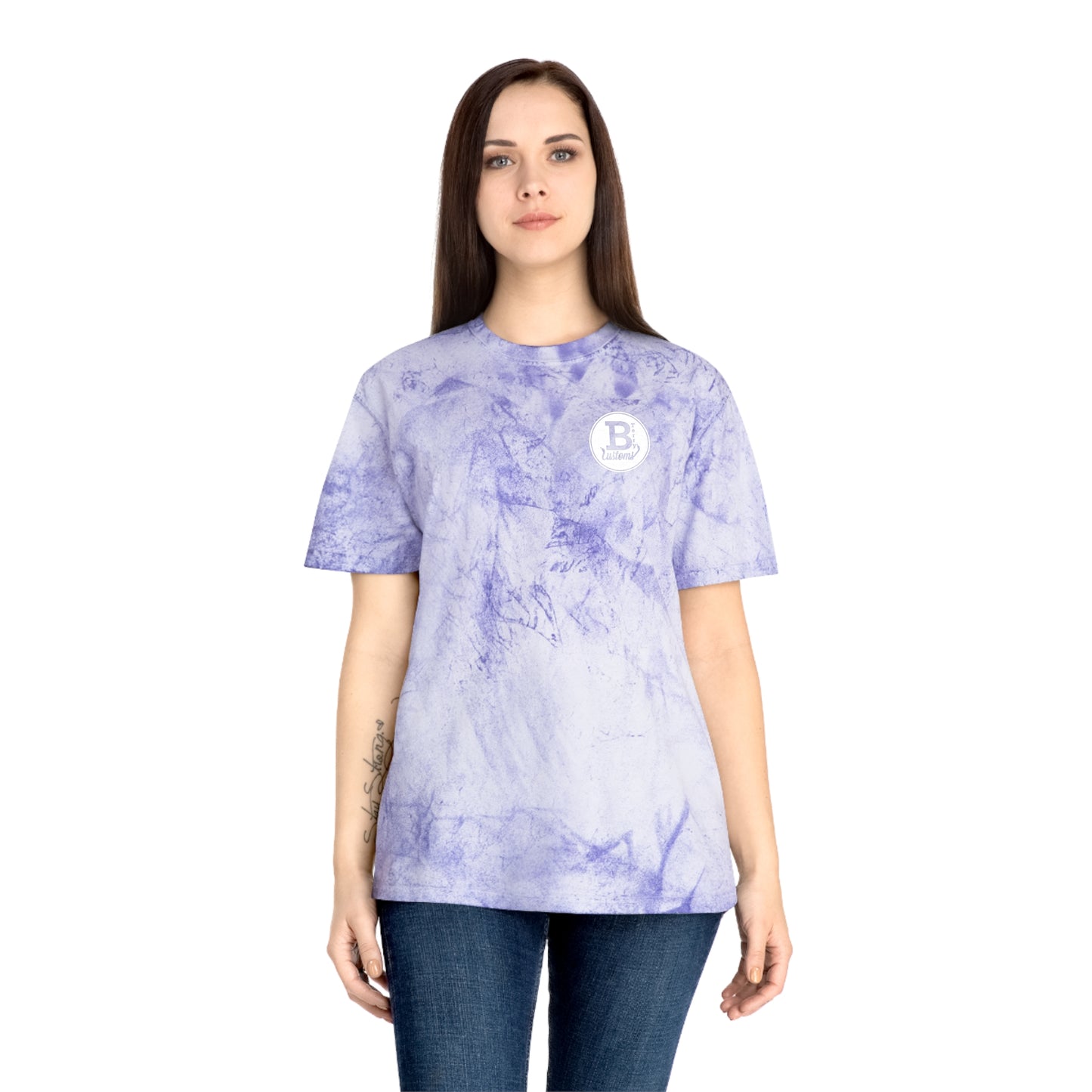 BTerry Comfort Colors T-Shirt - White Logo / Color Blast