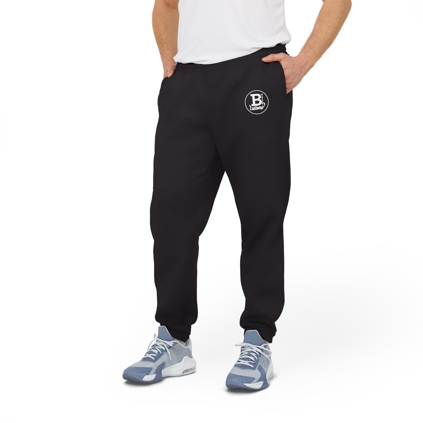 BTerry Adidas Fleece Jogger - White Logo