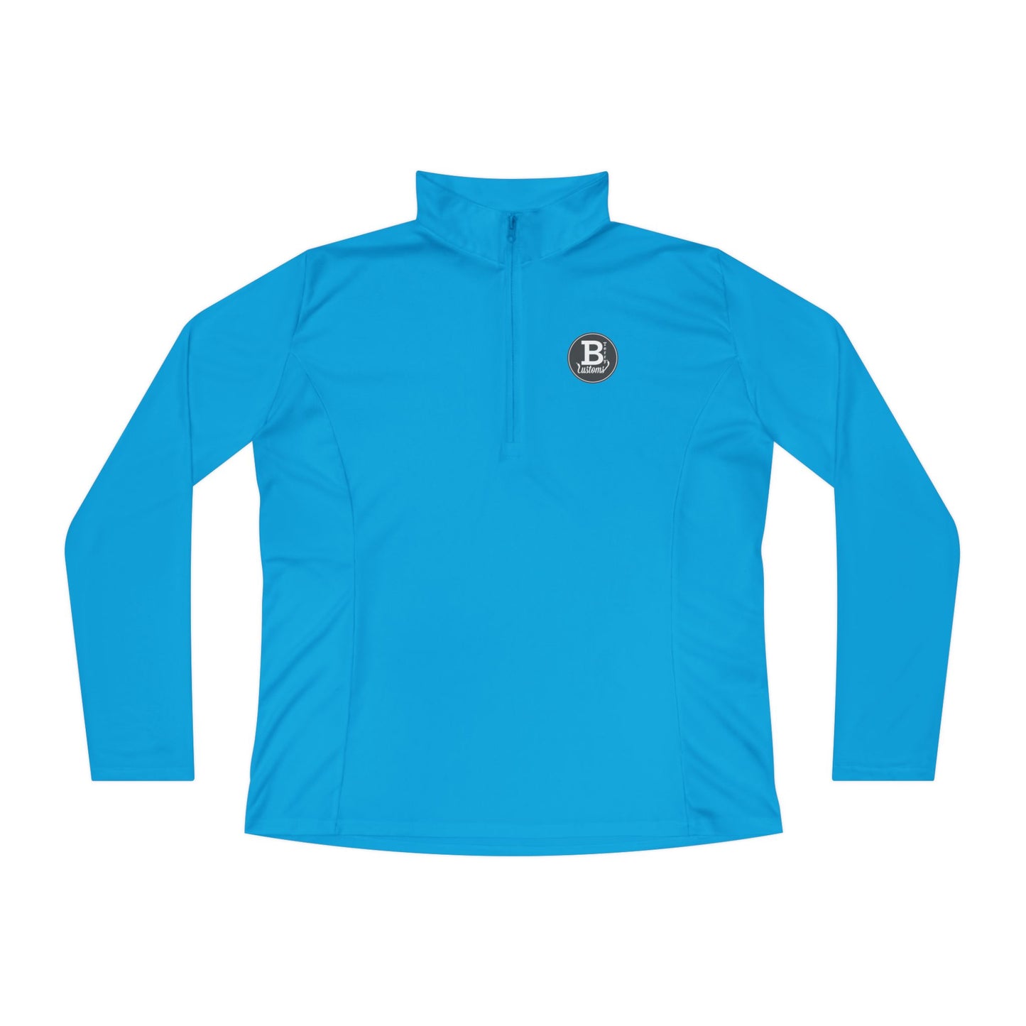 Ladies BTerry Quarter Zip - OG Logo