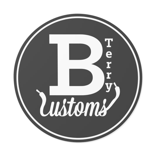 3" Round BTerry Sticker - OG Logo