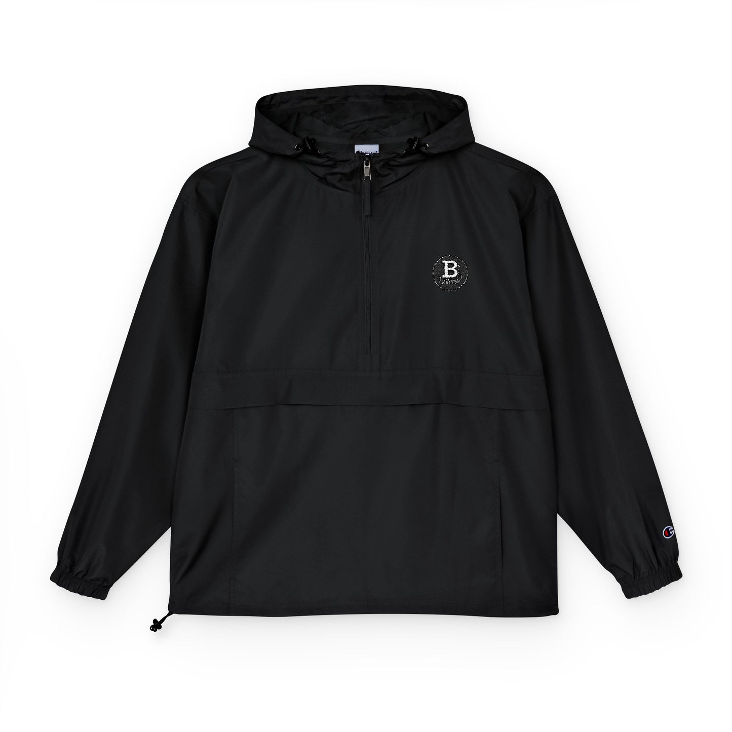 BTerry Champion Packable Anorak Jacket - Embroidered OG Logo