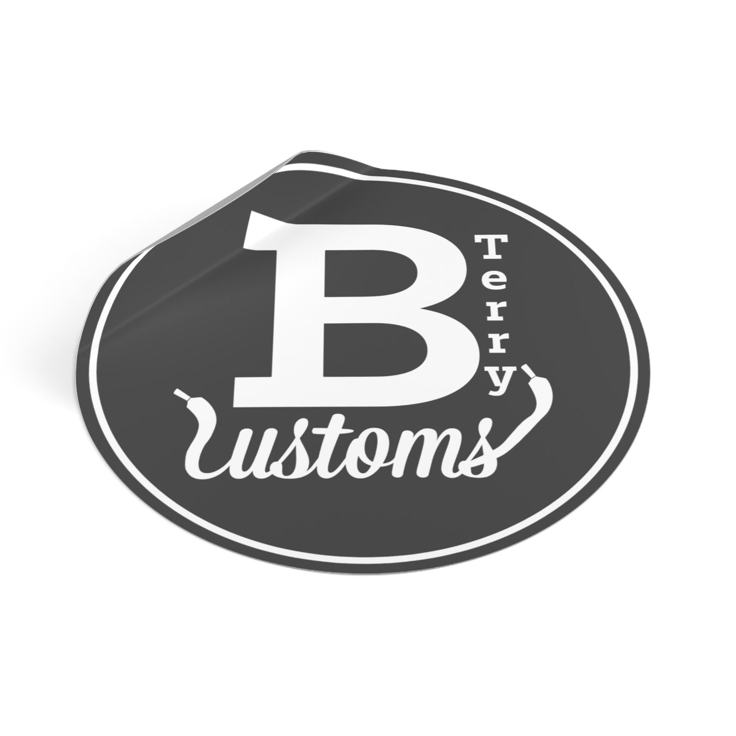 3" Round BTerry Sticker - OG Logo