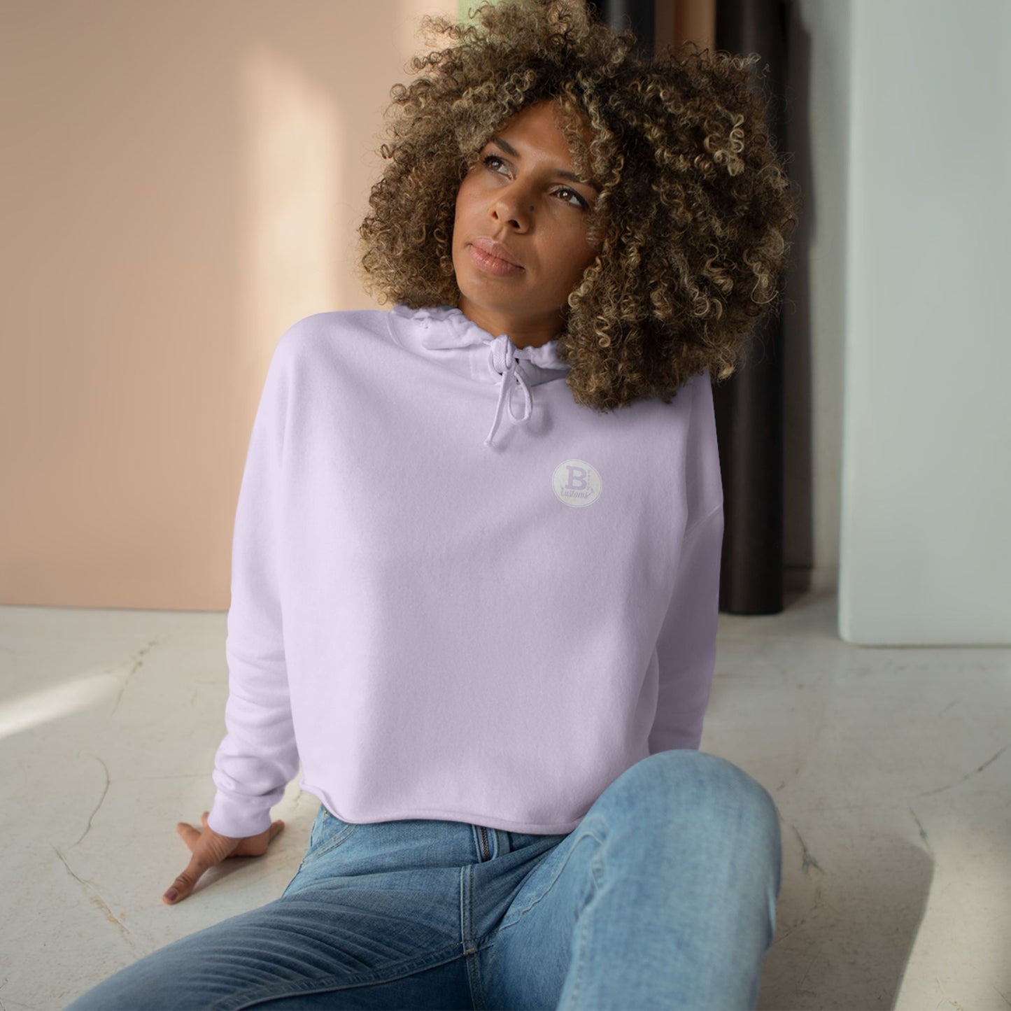 BTerry Ladies Cropped Hoodie